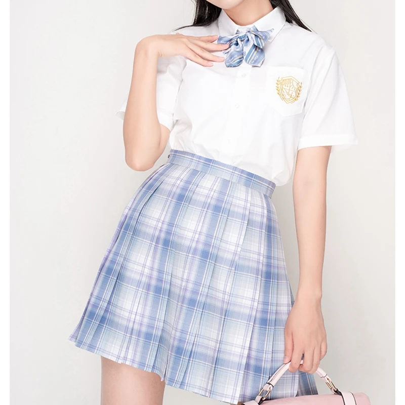A0064Lolita JK плиссированная юбка ежедневная девочка JKS японская школьная форма осень