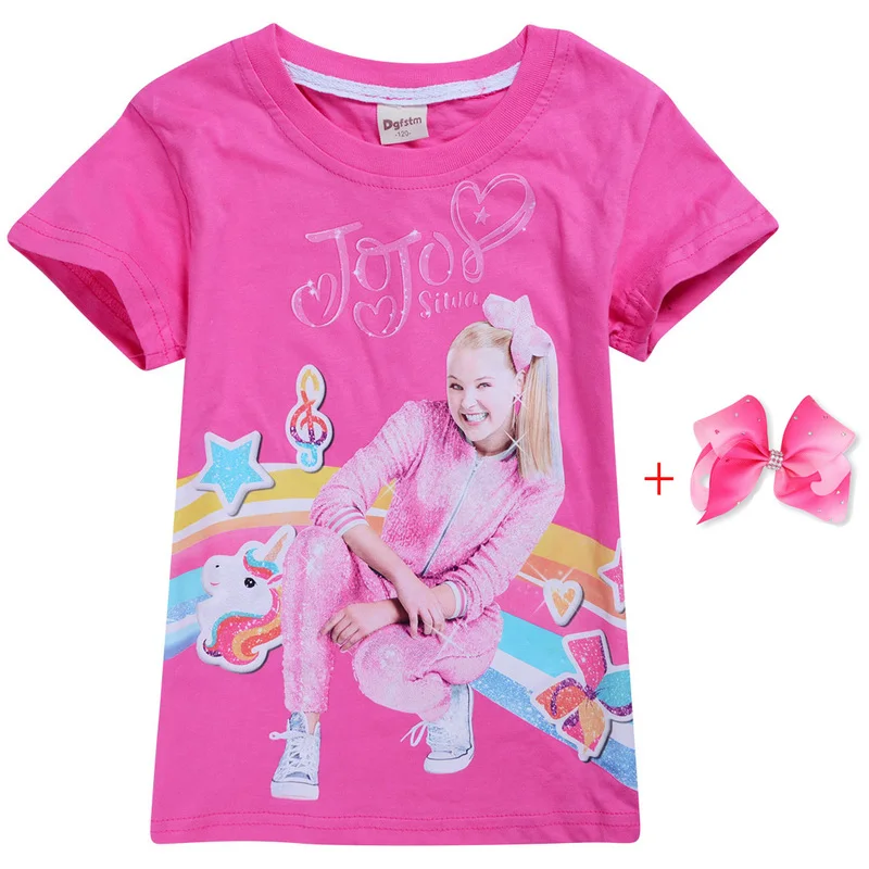 Детские спортивные костюмы для девочек Летняя модная одежда футболка детская с