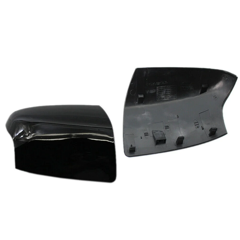 1Pair 2pcs ABS Plastic Replacement Wing Door Rearview Mirror Cover Cap Replace Black For Ford Focus 2005 2006 2007 2008 | Автомобили и