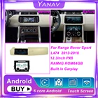 12,3 автомобильный радиоприемник Android, головное устройство AC Board Penel для Range Rover Sport L474 14-20, стерео, GPS-навигация, приборная панель контроля климата