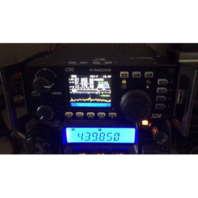 Lusya XIEGU G90 QRP HF любительский радиоприемник 20 Вт SSB/CW/AM/FM 0 5 30 МГц SDR структура со