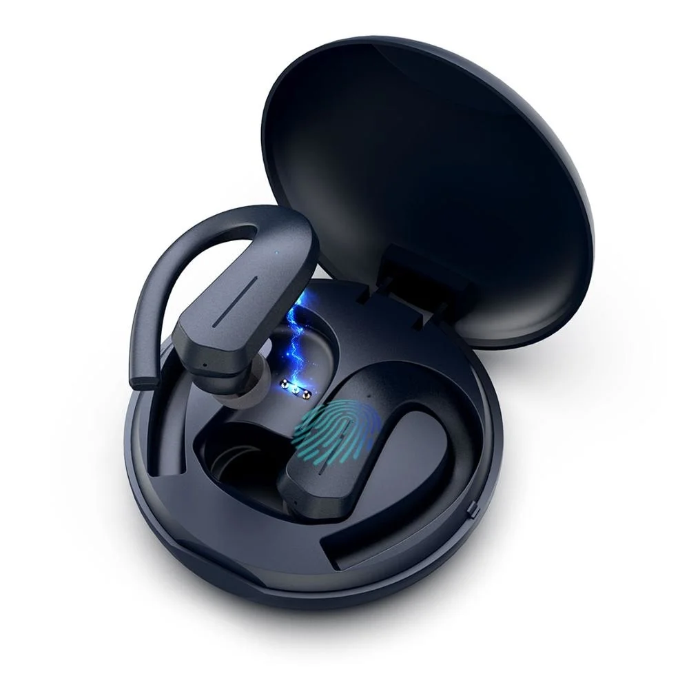 

T1 Bluetooth Headphones Sport 9D Stereo HiFi BT V5.0 Wireless Earphones IPX7 Waterproof 36Hrs Play-time Touch Control