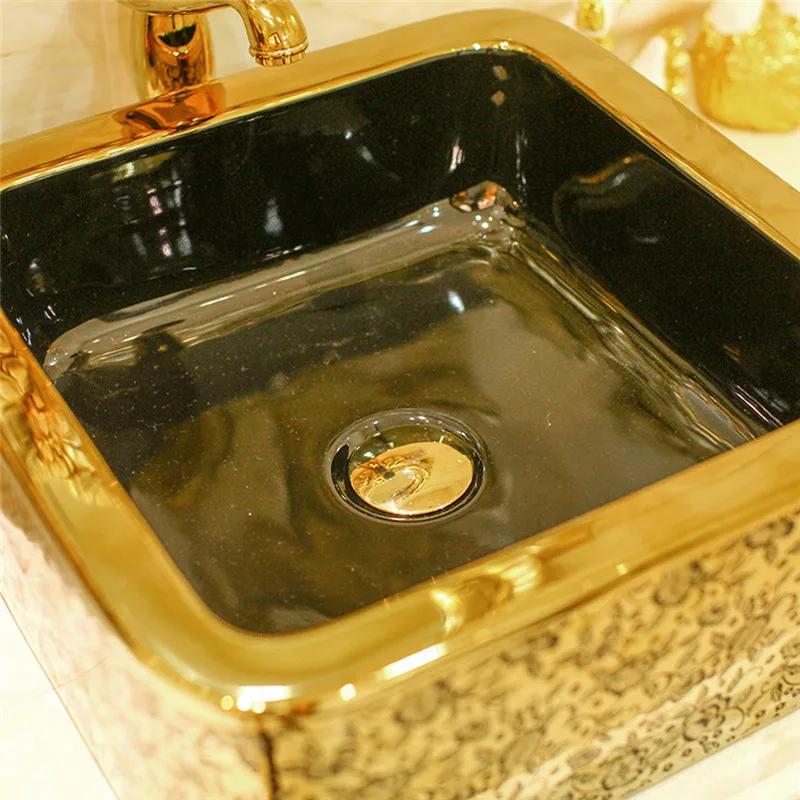 Керамическая раковина для умывальника квадратная умывания керамическая