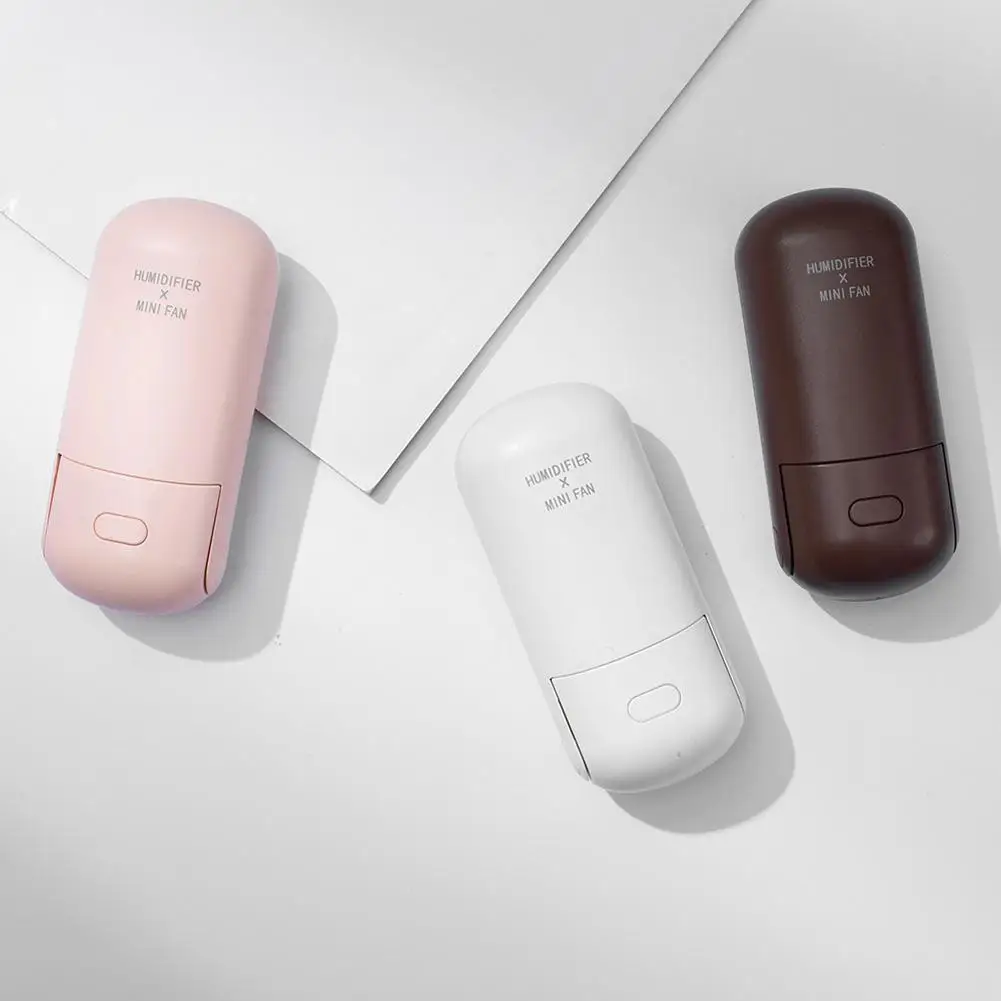 AsyPets ручной спрей вентилятор Многофункциональный складной Увлажнитель для