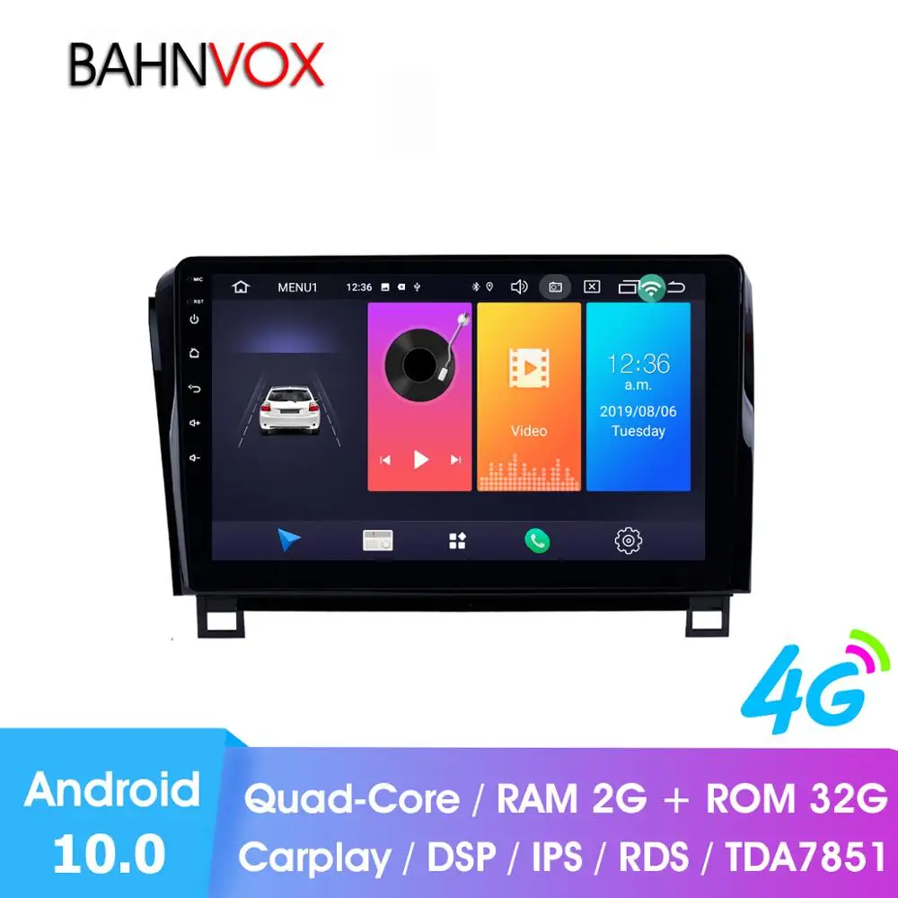 9 &quotandroid 10 0 RAM2G Автомобильный gps dvd плеер для Toyota Tundra Sequoia 2007 2018 автомобильный Радио