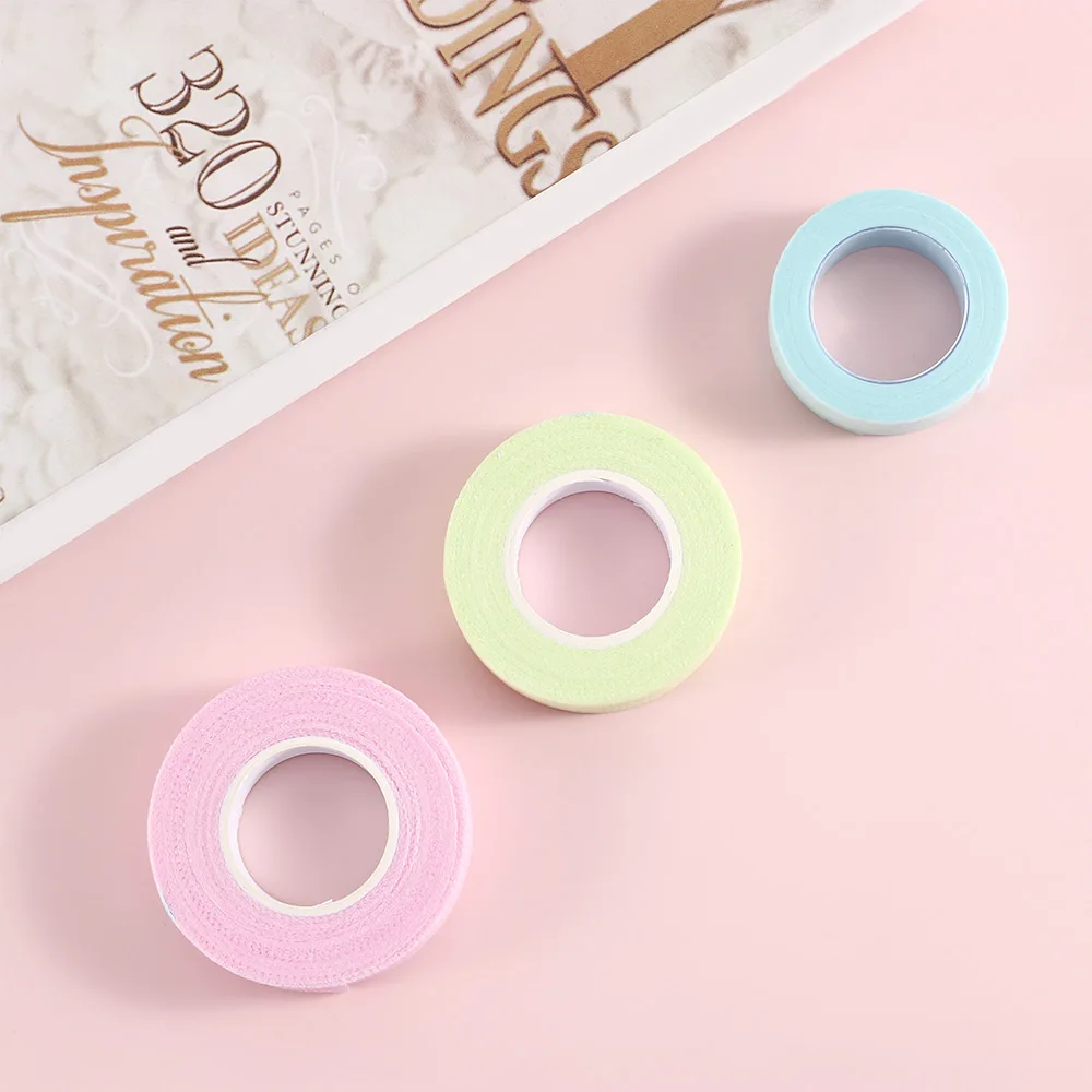 

1/3/5 Рулоны Нетканого Материала накладные ресницы для наращивания, лента, не вызывает аллергию, легко рвущаяся глаз ленты для прививки Подде...