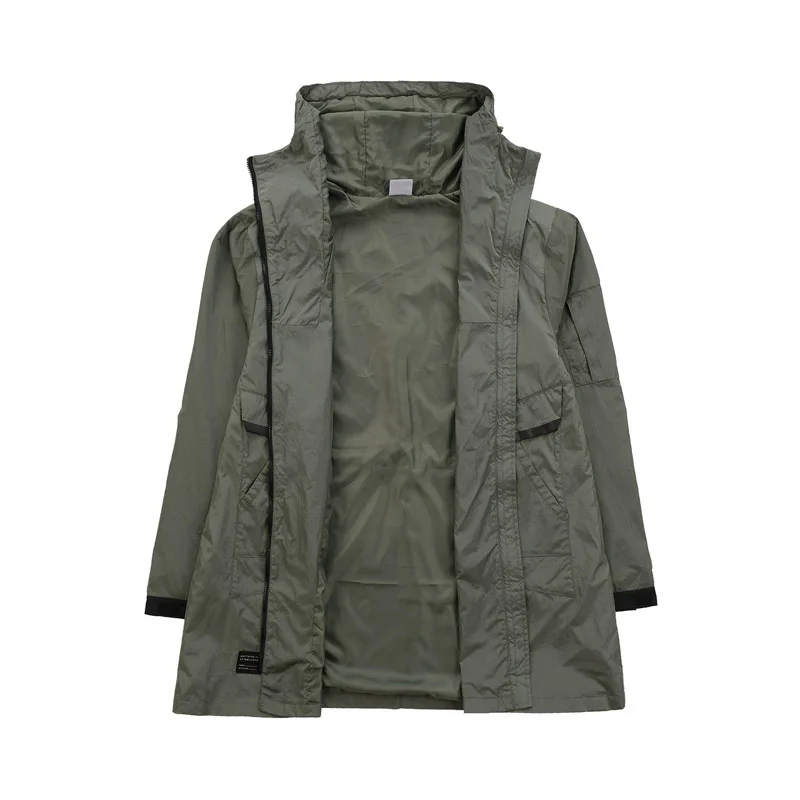 (Break Code) Мужская трендовая куртка Li Ning из 100% нейлона ветровка стандартного кроя с