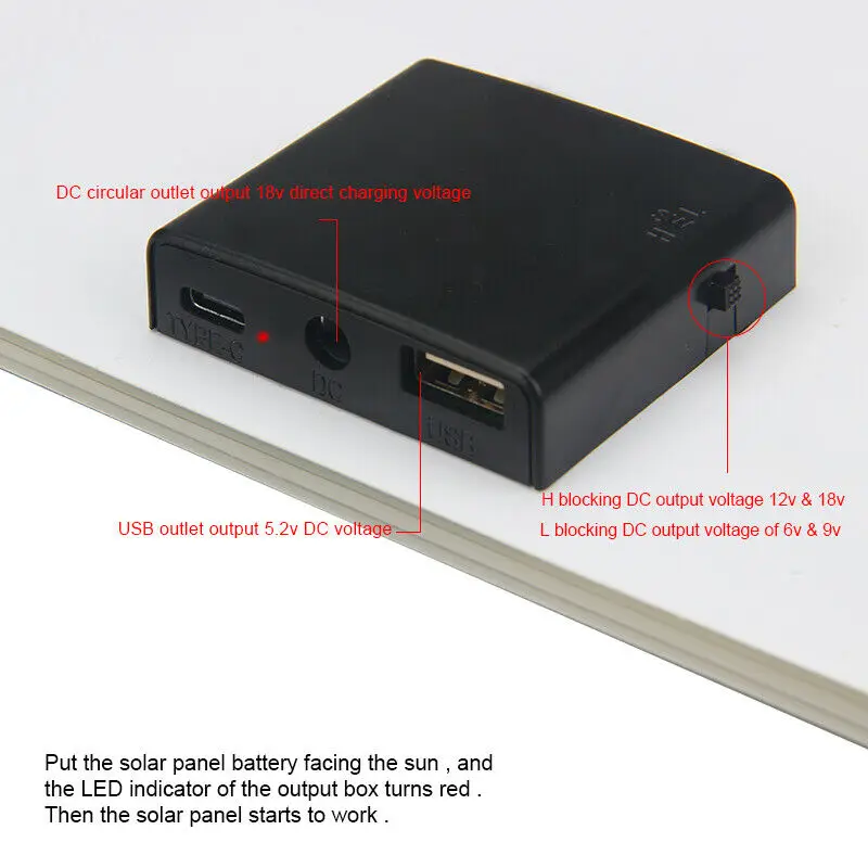 Горячая Водонепроницаемый 60 Вт 18/12/5V Панели солнечные Dual USB контроллер для