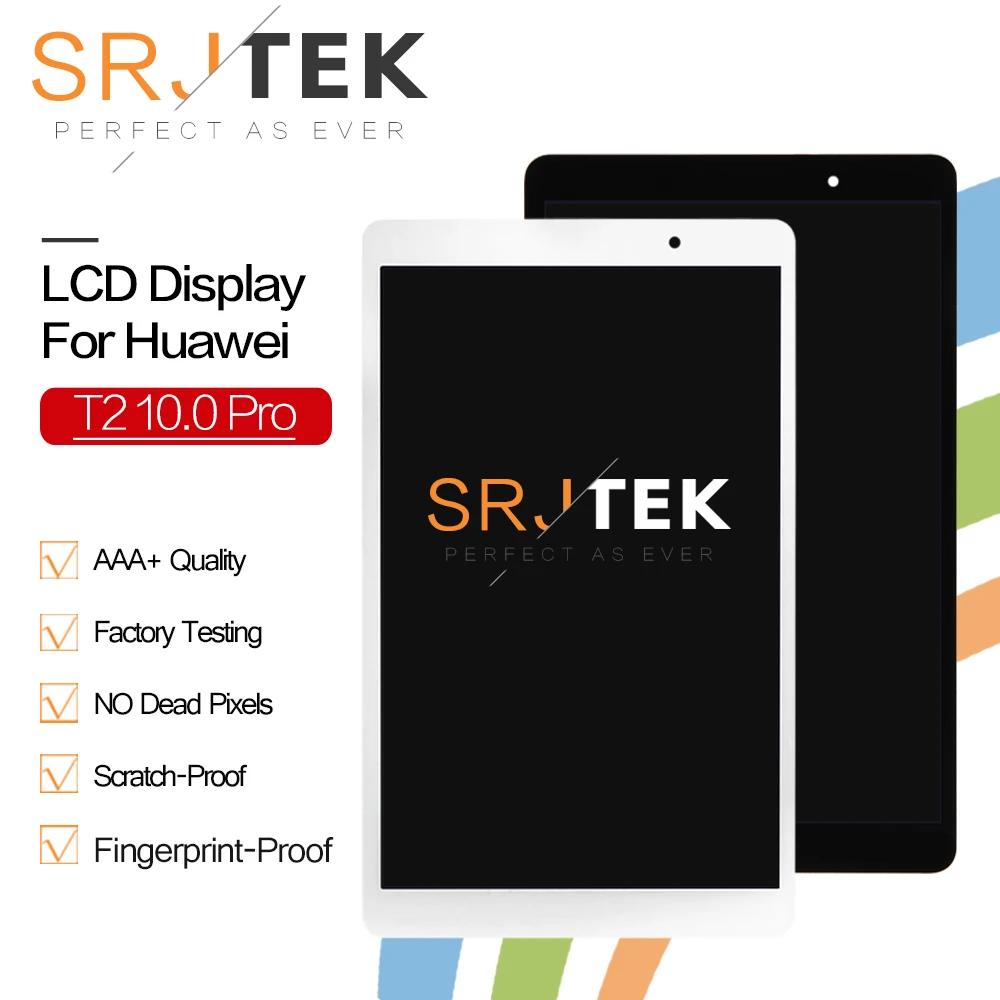

ЖК-дисплей и сенсорный дигитайзер Srjtek для Huawei MediaPad T2 10,0 Pro 10,1 дюйма FDR-A01L FDR-A01W FDR-A03