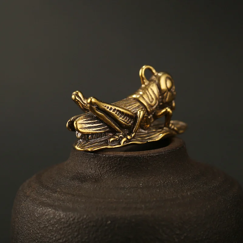 Брелок ручной работы из чистой меди подвесная сумка для багажа подвесные