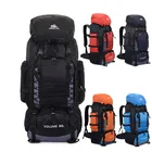 Водонепроницаемый походный рюкзак для альпинизма, вместительный туристический рюкзак 90 л для кемпинга и трекинга, дышащий спортивный дорожный рюкзак унисекс