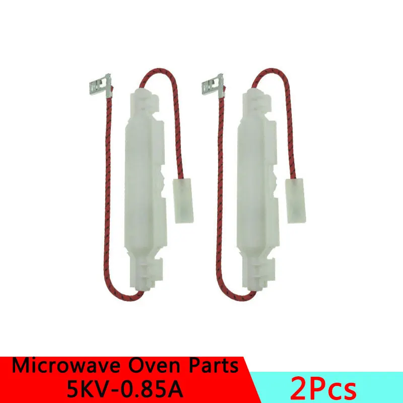 

2pcs 5KV 0.85A 850mA Microwave Oven High Voltage Fuses Fuse Holder Microwave Accessories Parts for PANASONIC LG Samsung