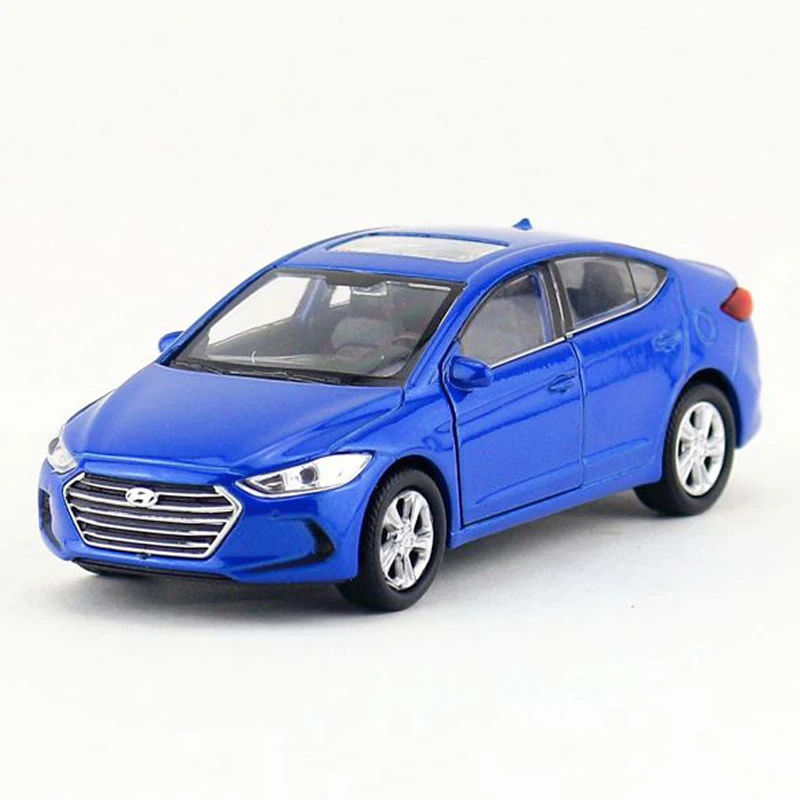 HOMMAT моделирования 1:36 Hyundai Elantra сплав литая модель игрушечного автомобиля