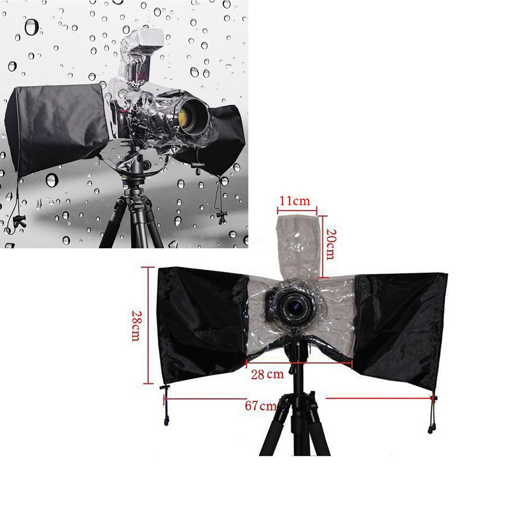 Водонепроницаемый прозрачный защитный чехол для камеры защита от пыли и дождя