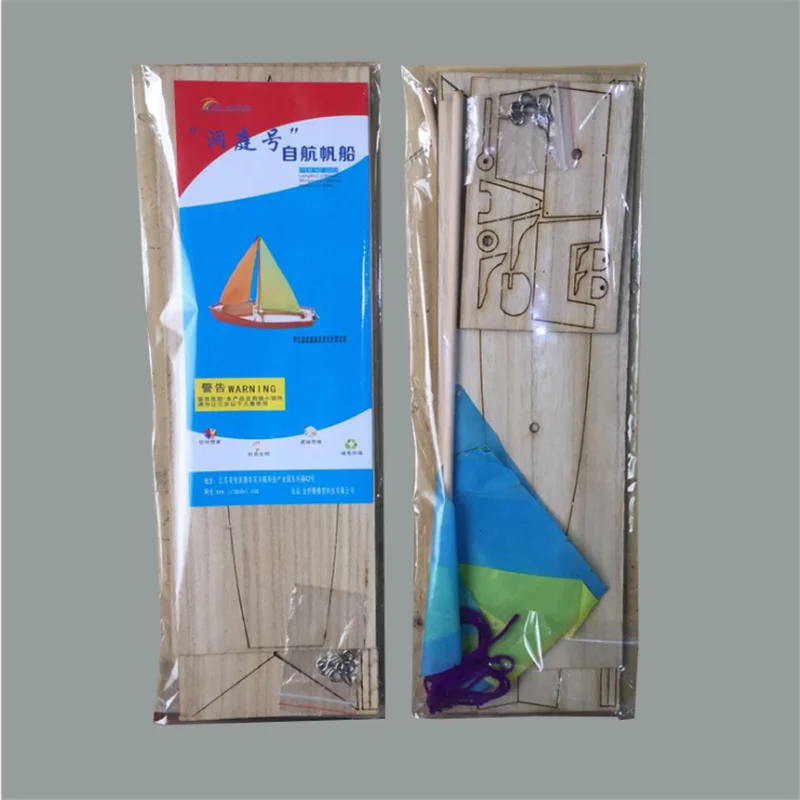 

Ship Model Sailboat DIY Wooden Assembling Building Kits Kids Toys Sailing Model Assembled Wooden Kit For Children