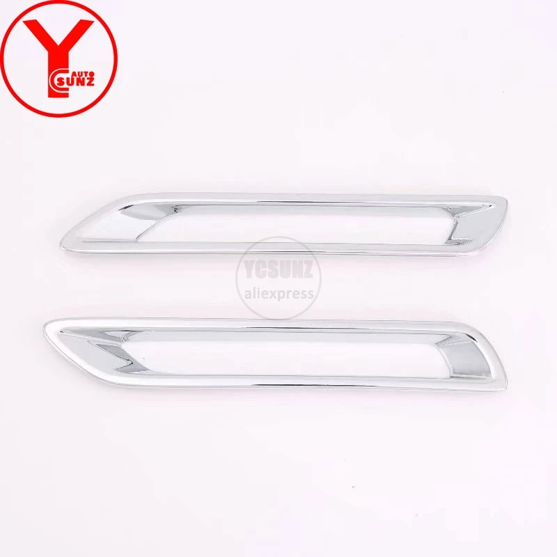 YCSUNZ ABS Хромированная Автомобильная задняя противотуманная фара крышка Внешние