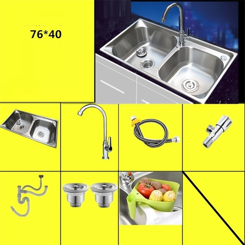 Gootsteen Waschbecken Нержавеющая сталь Lavello Cucina Evier De кухни Кухня Fregadero Куба Pia Cozinha