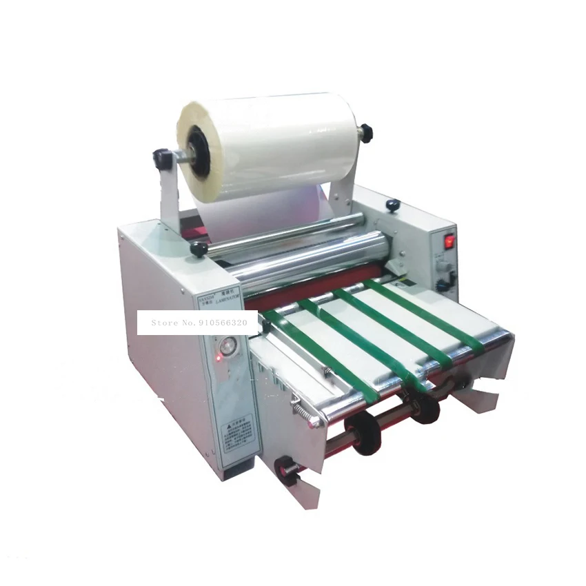 Электрический двухсторонний ламинатор с автоматической подачей рулона