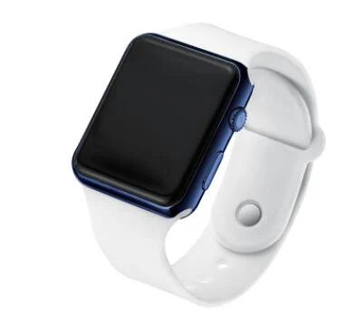 Часы наручные светодиодные в стиле милитари цифровые армейские с силиконовым