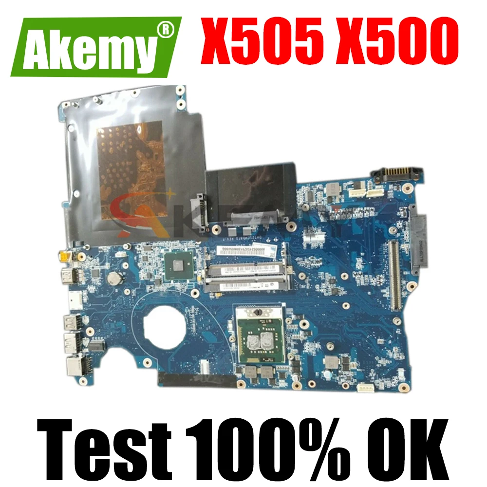 

AKEMY A000052590 for Toshiba X505 X500 Laptop Motherboard DATZ1CMB8F0 31TZ1MB01V0 Full Tested