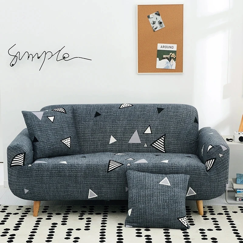 

Stretch Slipcovers Sectional Elastic Stretch Sofa Cover for Living Room Couch Cover L shape Armchair Cover Single/Two/Three seat