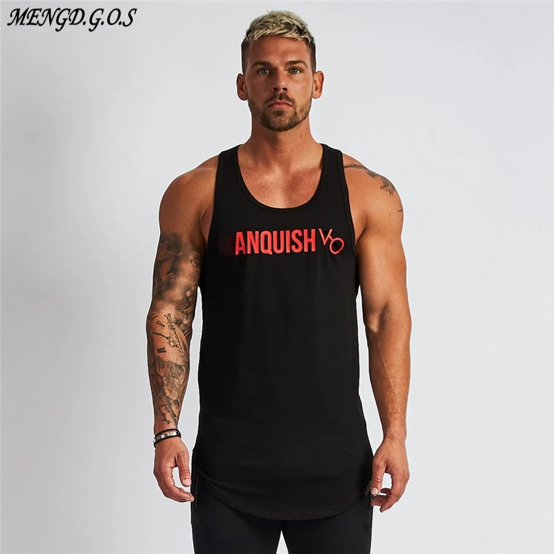 

Jogger cotton men's vest 2020 summer men's clothing fashion men's sportswear streetwear running workout men's tops