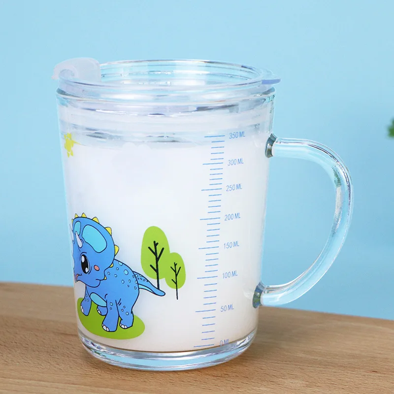350 мл Творческий мультфильм Единорог Кружка с трубочкой милые изображением