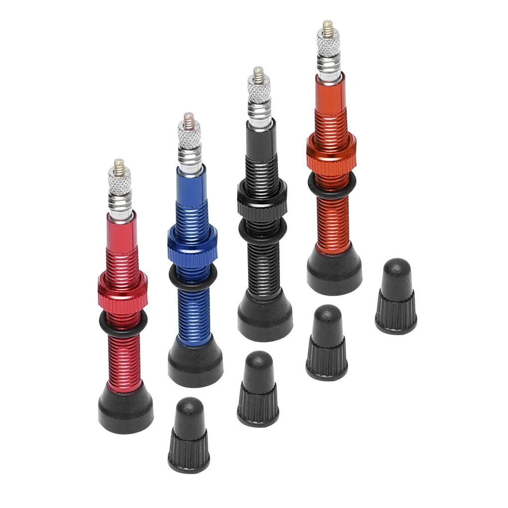 

2PCS 48/60/78MM Brass or Alloy Stem Bicycle Tubeless Tire Valve Bicycle Tubeless Tires Brass Core Alloy Stem Tubeless Sealant