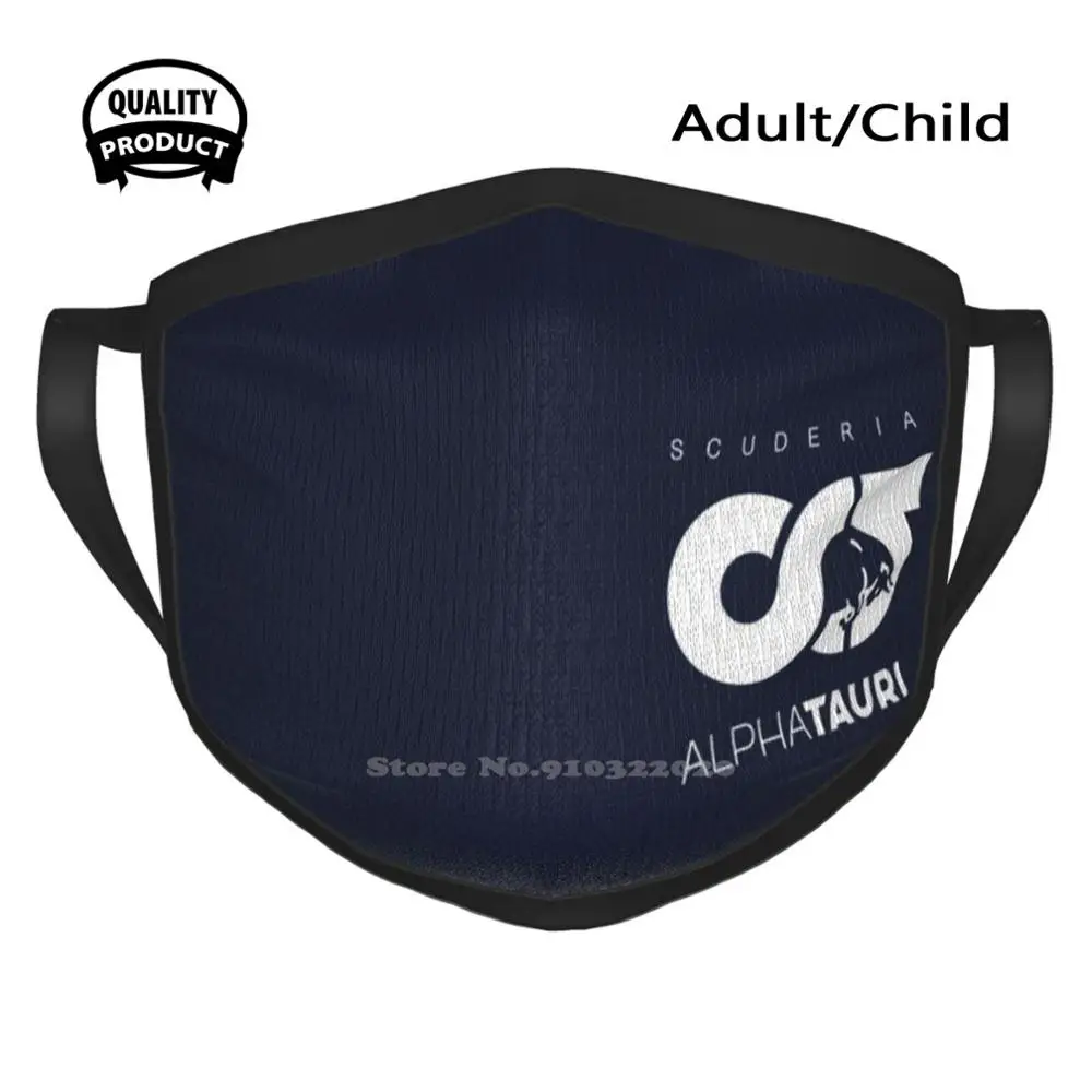 Летняя дышащая маска для лица Scuderia Alpha Tauri маски Gasly Racing Toro Red