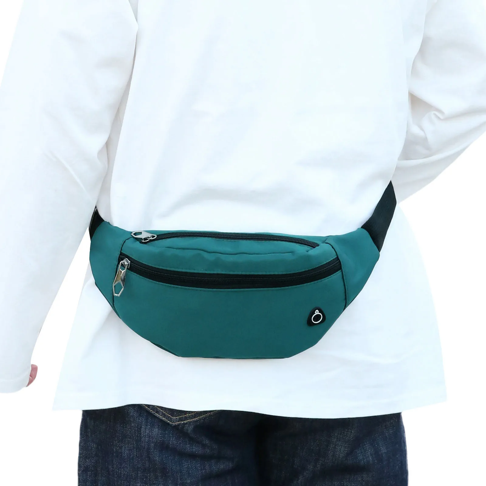 

Women Fashion Fanny Pack Waist Pack Casual Crossbody Chest Bags Unisex Hip Bum Bag Travel Belt Bag Sport Purse Pocket