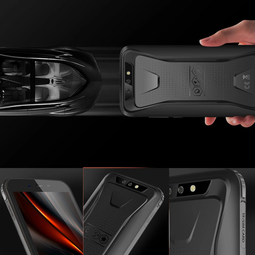 Blackview Bv5500 Ip68 Водонепроницаемый мобильный телефон Dual Sim 5 &quot18:9 Mtk6580p 2 ГБ + 16 Гб 4400 мАч