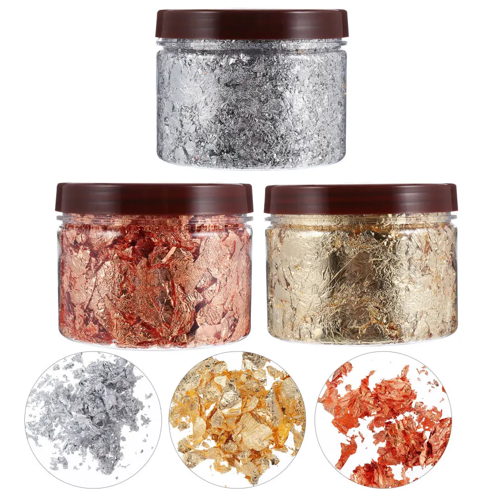 

3 шт., фольга из олова для дизайна ногтей