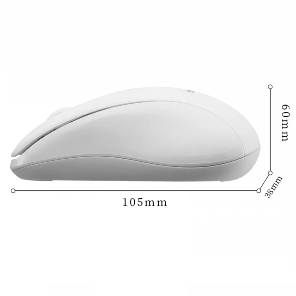 

Deli 2213 Wireless USB Silent Mouse 1000DPI Optical Engine Computer Notebook Home Game Office Game Mute For Computer PC Laptop