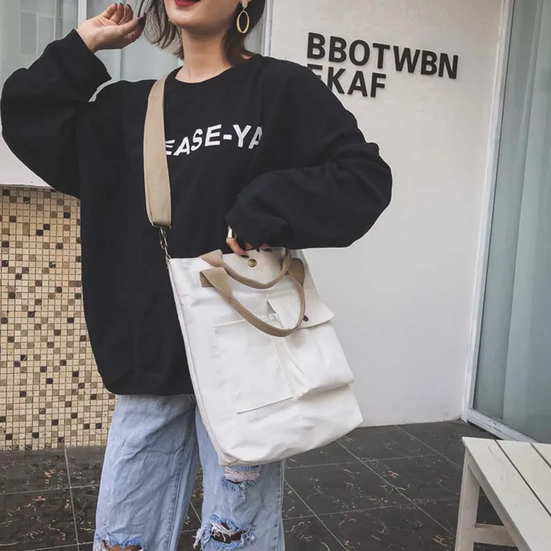 Модная женская Холщовая Сумка женские сумки через плечо сумка Повседневная для