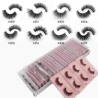 Ресницы оптом 20304050100 шт. Норковые ресницы, эффектные ресницы оптом 3D норковые ресницы, натуральные накладные ресницы для макияжа