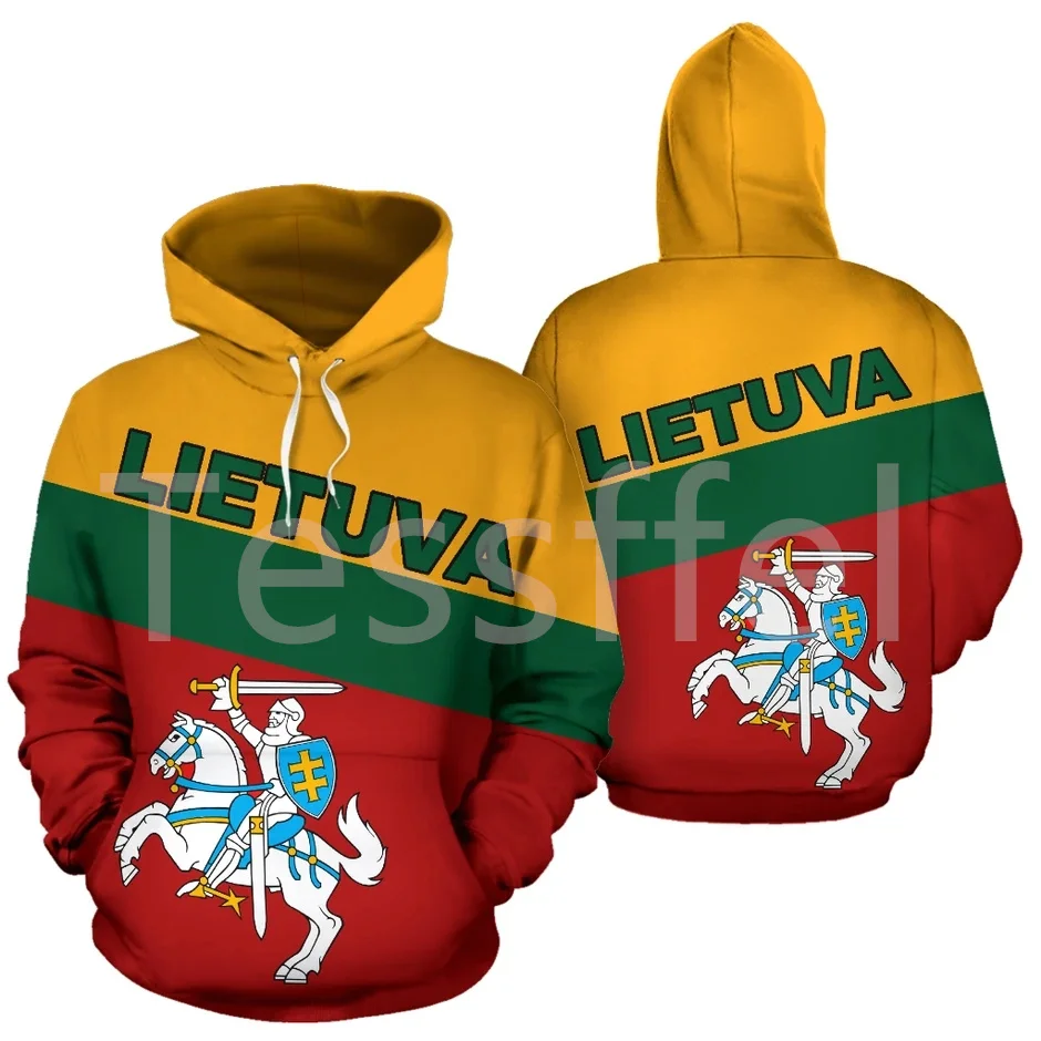 

Tessffel Country Emblem Flag Lithuania Retro Tattoo Autumn Pullover Men/Women Harajuku Jacket 3Dprint Streetwear Zip Hoodies B16