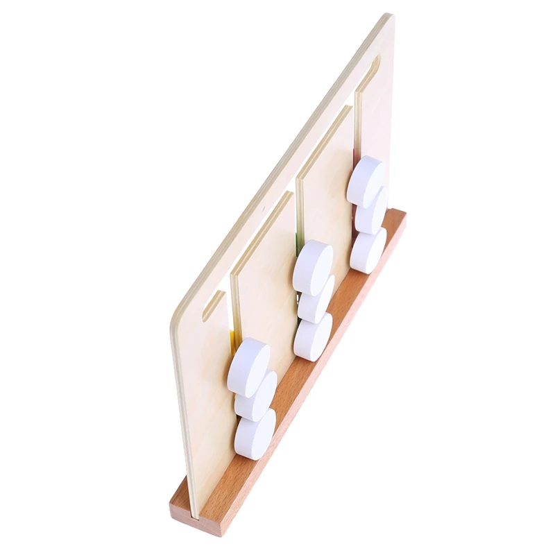 

Wooden Montessori Sensorial Material Color Sorting Game Educational Toy For Kid