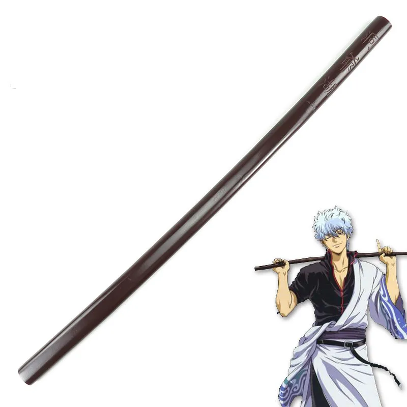 

[Забавный] 100 см косплей аниме GINTAMA Gintoki Sakata «Toyako» деревянное оружие Деревянный Меч Модель костюм для вечеринки аниме показ подарок игрушка