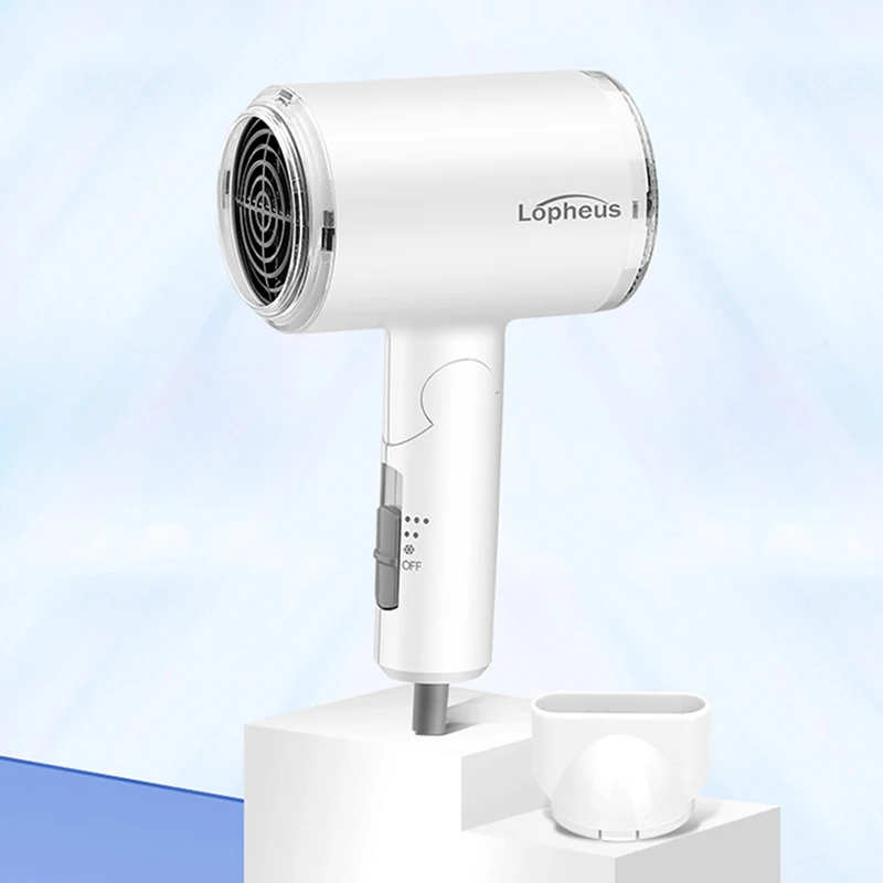 

Lopheus Negative Ion Hair Dryer Negative Ion Hair Care, Quick-Drying Household Foldable Handle EU Plug