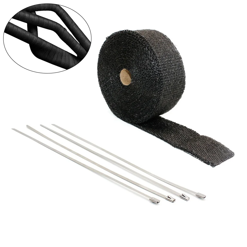 Термоизоляция для выхлопных труб оборачиваемая трубка оборачивающаяся лента с 4