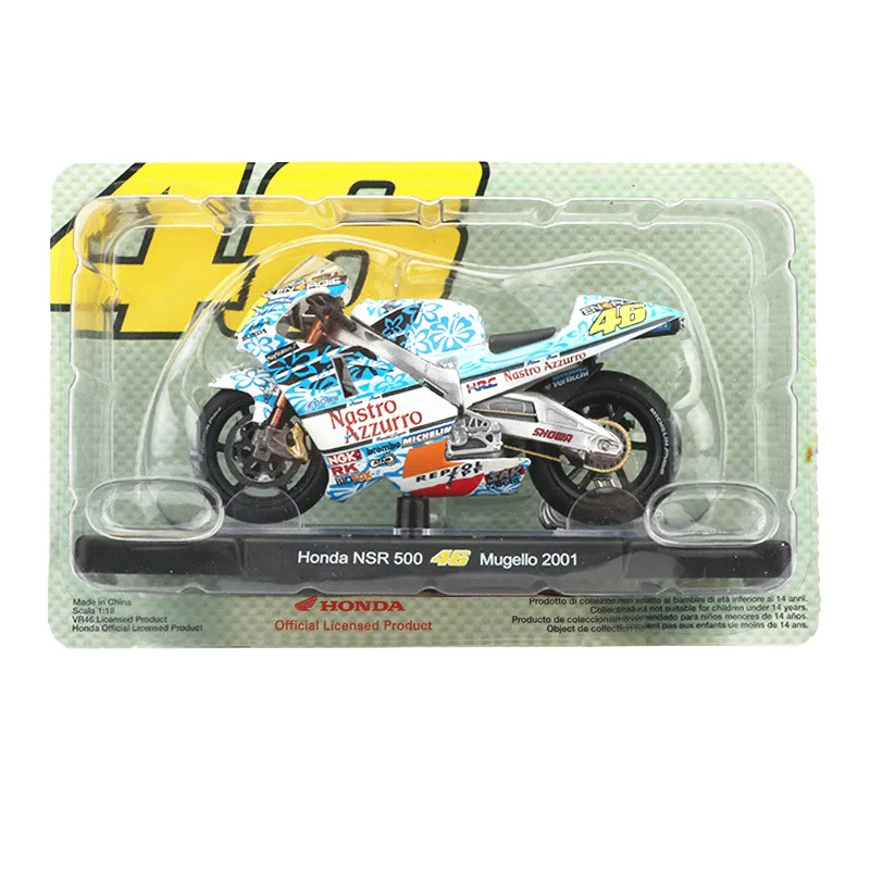 Mugello 2001 1:18 сплав модель мотоцикла Игрушка двигатель велосипед Чемпионат мира по бездорожью горный велосипед гоночный мотоцикл коллекция мотоциклов для взрослых - Цвет: Mugello 2001