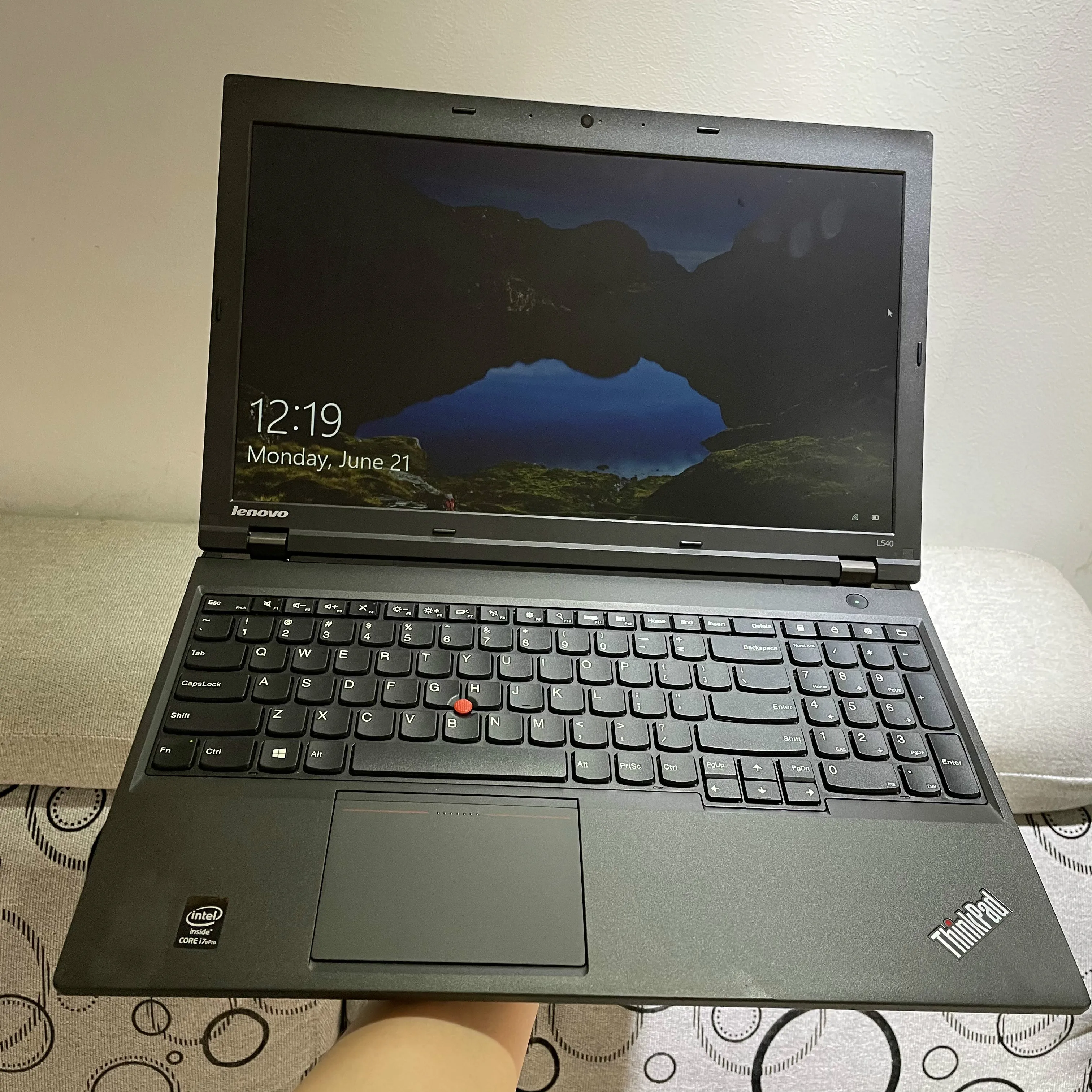 

used laptop computer L540 L560 Dual Core I5 I7 15.6inch second hand laptop thinkpad business gaming computer numeric keyboard