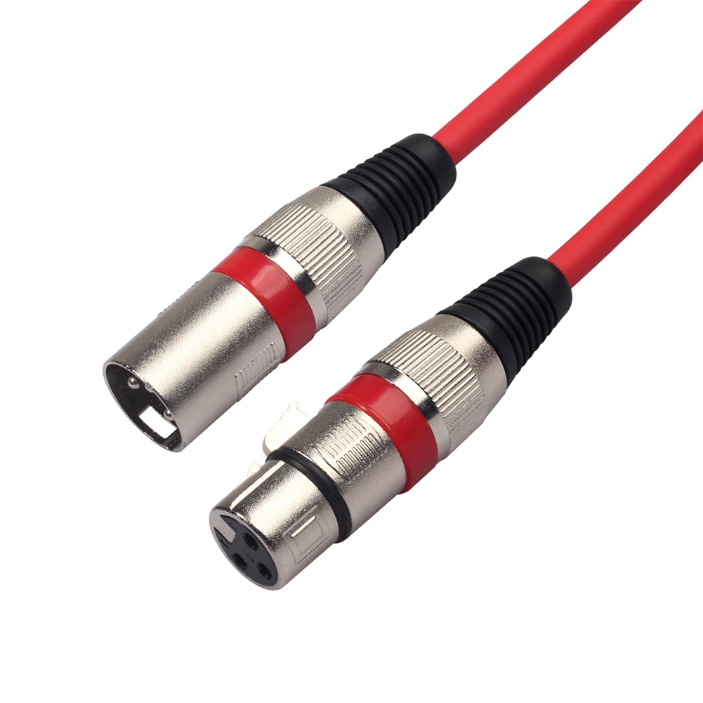 6 упаковок аудио удлинительные кабели шнур провод 3 Pin XLR микрофонный кабель