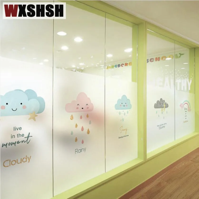 Электростатическое покрытие для стекол размером на заказ матовая Тонировочная