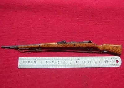 Мировая война I немецкая металлическая 1898 длинная винтовка миниатюрная модель