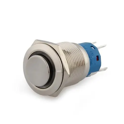 Звуковой переключатель звуковой сигнал кнопка для автомобиля 19 мм 12 В красный