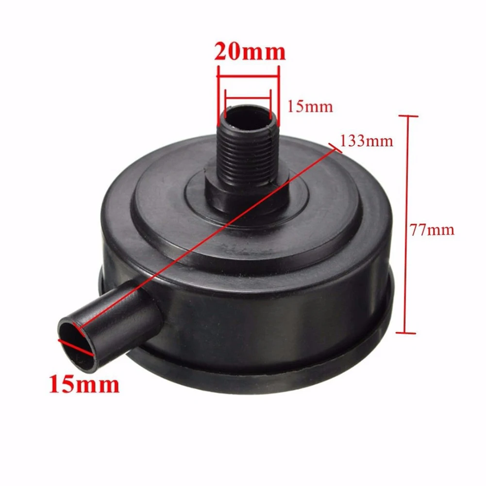 

Air Compressor Air Filter Silencer 20mm Male Thread Plastic Replacement