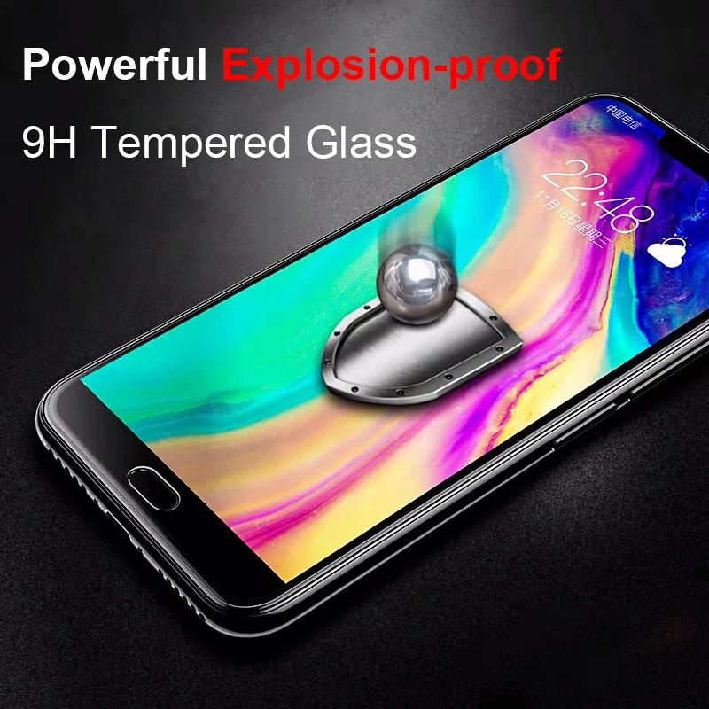 Закаленное стекло с полным покрытием для Huawei P20 Pro P10 P9 Plus Lite Защитная пленка