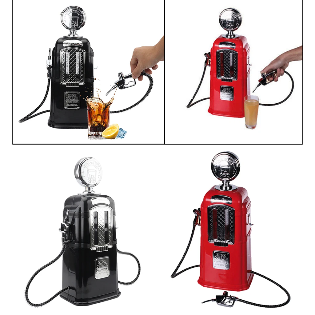 

Doubl Pump Gas Station Liquor Dispenser Bar Accessries for Rum Cocktail Wine