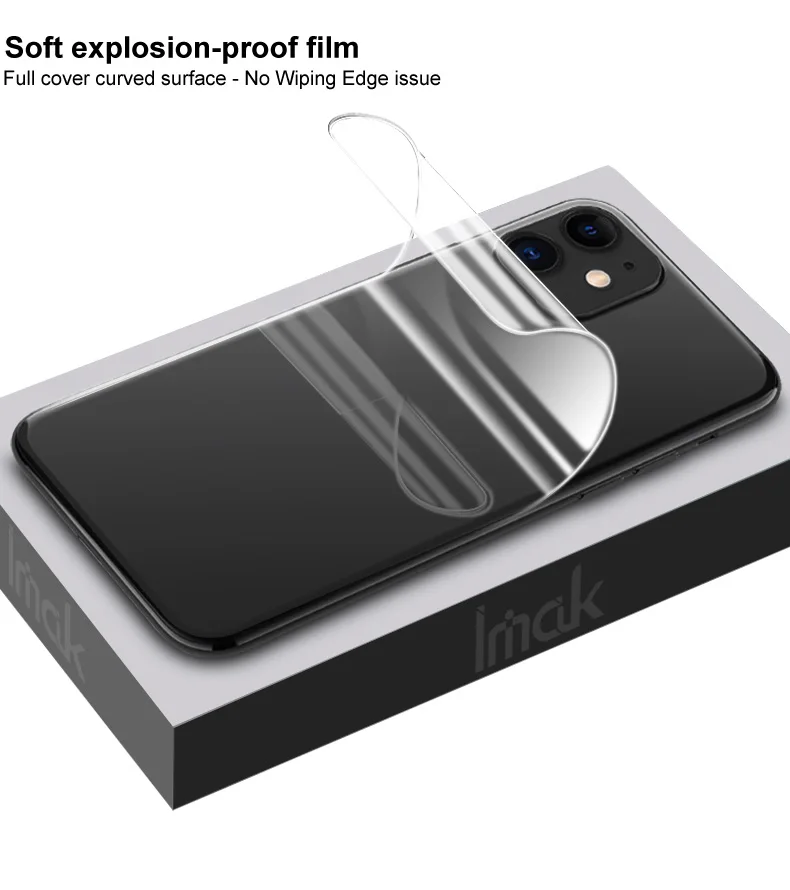 Imak Hydrogel III для OPPO Reno2 Z, 2 шт., защита для заднего экрана, передняя, задняя, полное покрытие, мягкая защитная пленка, не стекло
